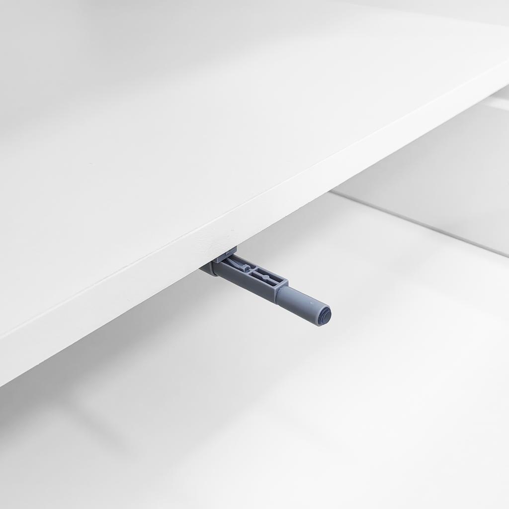 Coffee Table, Cloud-shaped Coffee Table with Drawers and Storage Compartments.