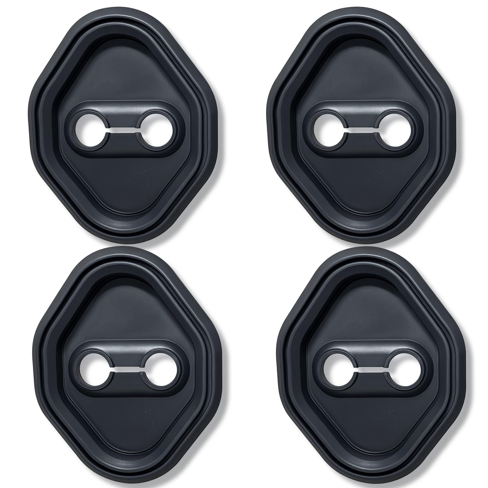 YESprime Honda Universal Door Striker Cover Step Striker Stabilizer Car чёрный