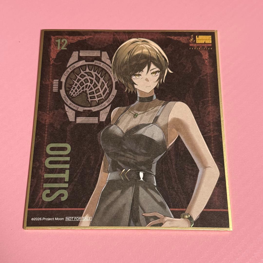 

[USED] LimbusCompany Exhibition Admission Bonus: Autographed Illustration Board (Ootis)
