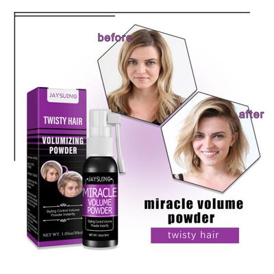 30ml Saç Spreyi Yıkama Gerektirmeyen Uzun Ömürlü Kompakt Mini Hafif Kalınlığı Arttıran Hafif Saç Hacmi Toz Spreyi Unisex