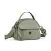 Women's Nylon Shoulder Bag Solid Color Portable Crossbody Bag