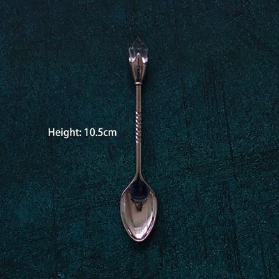 Retro Multifunctional Zinc Alloy Heat Resistant Kitchen Tools Sugar Spoon Coffee Spoon Tea Spoon Dessert Spoon