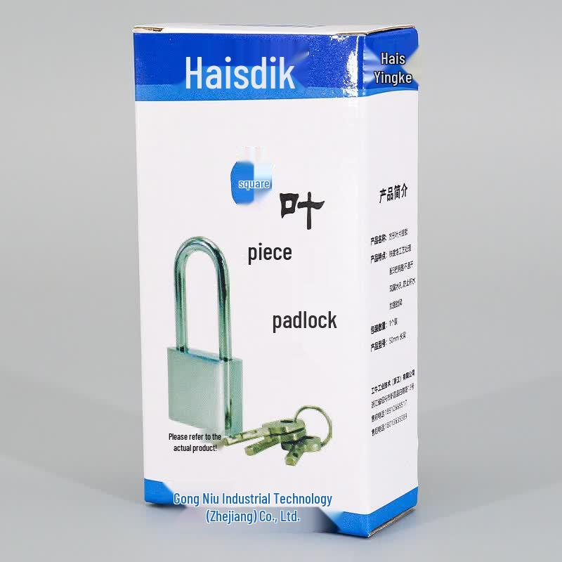 Haisidick Square Waterproof Anti-theft Padlock