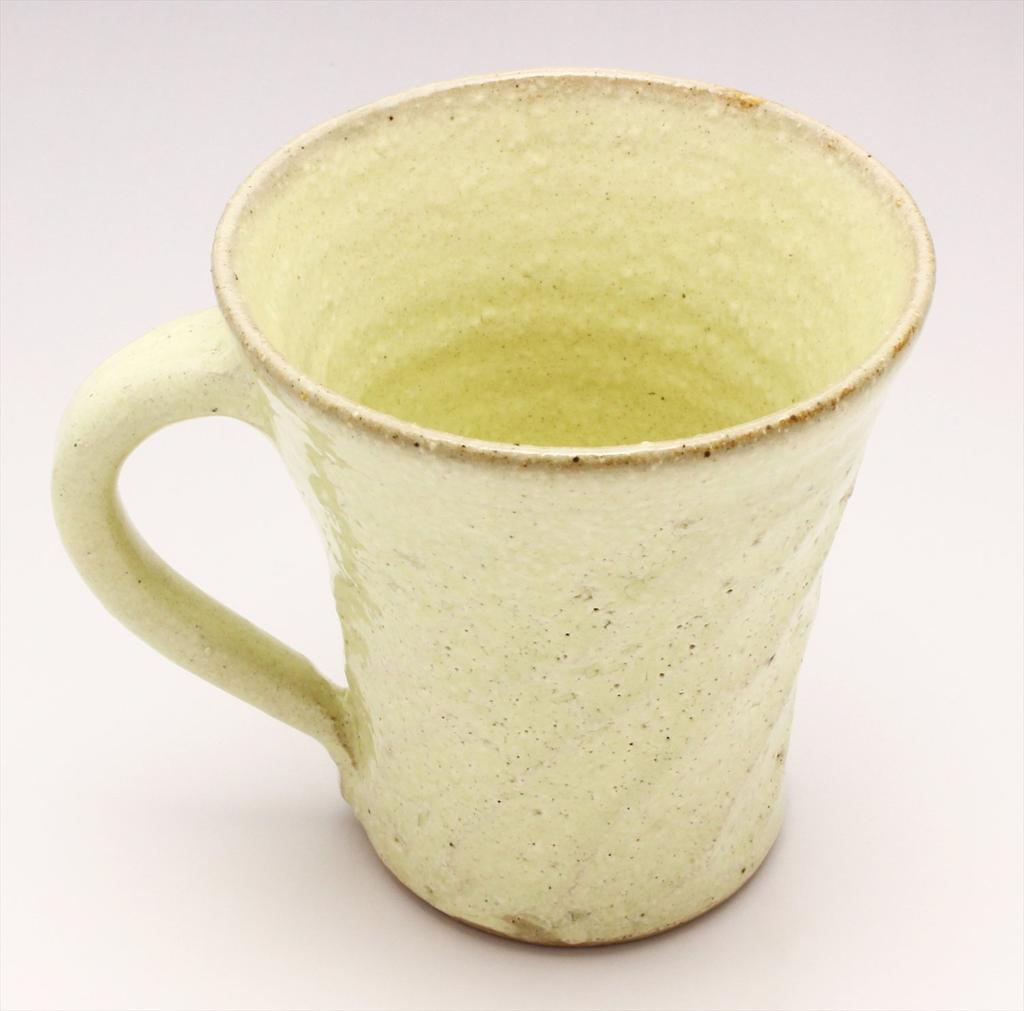 Mino Ware Nejiri Mug Cup Capacity Approximately 240ml Cosmetic Konahiki Made In Japan "Shinji Akane" (In Box) 069-0031