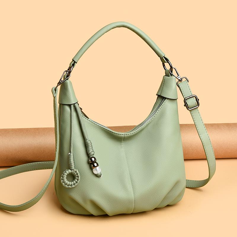 Vintage Große Kapazität Achseltasche Damen Schulter Crossbody Tasche