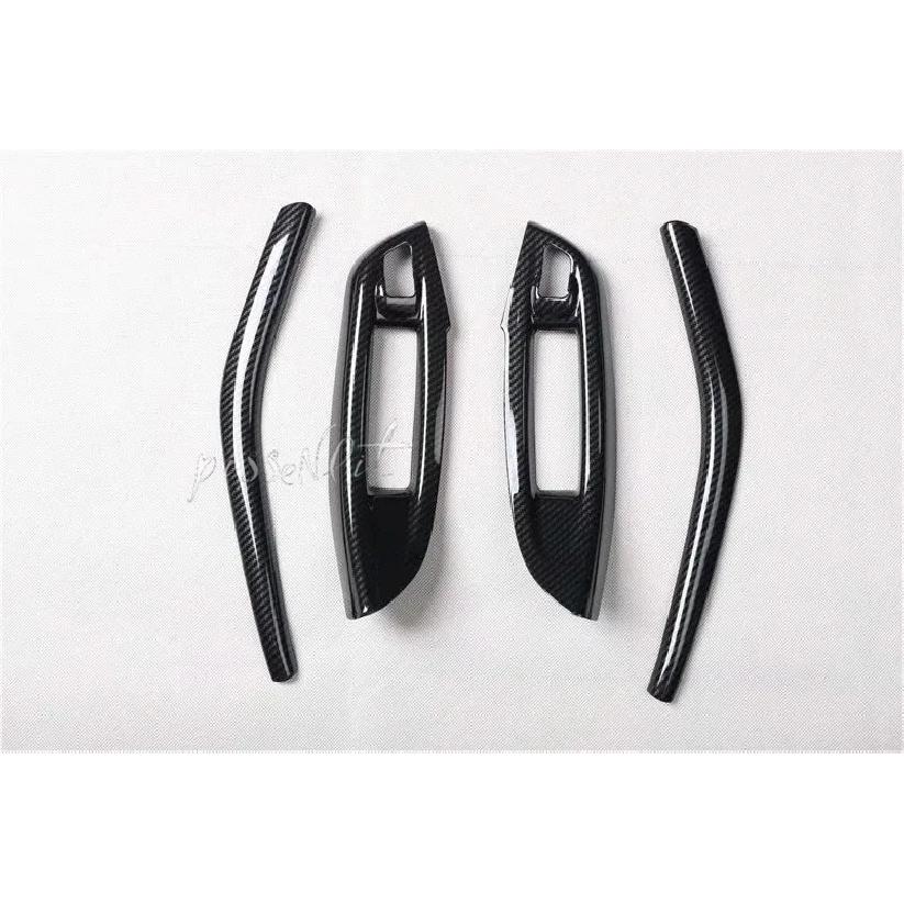 For Ford Focus 2012 2013 2014 Accessories Carbon Fiber Abs CarCenter Console Teering Wheel Window Lifter Door Hanel Trims Panel