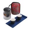 Glass Express Cup Portable Travel Tea Set Small Set Simple Single Japanese Outdoor Tea Pot Kung Fu Tea Cup