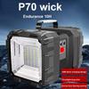 XHP70 Superhelle Doppelkopf-Taschenlampe 200W Wiederaufladbare LED-Taschenlampe Wasserdichte Handheld-Arbeitsleuchte Scheinwerfer Camping