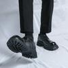 Męskie Skórzane Buty Casual sznurowane Luksusowa Marka Męskie Oddychające Mokasyny Męskie czarne ślubne oksfordy Buty Zapatos Hombre