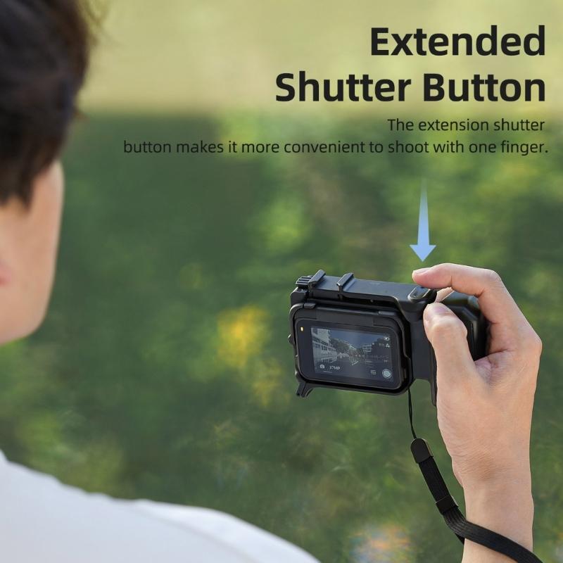 Portable Camera Stabilizer Handle Featuring Detachable Design And AntiDrop Wrist Strap Compatible for Pro2/1 Cameras
