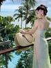 French Style Summer Fairy Suspender Dress for Women - Beach Vacation