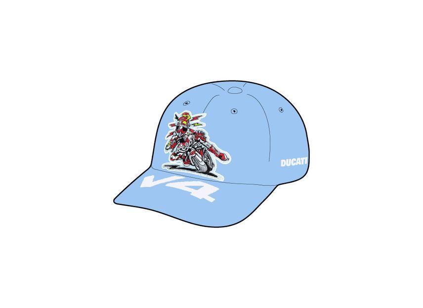 Supreme Ducati 6-Panel Blue One-Size