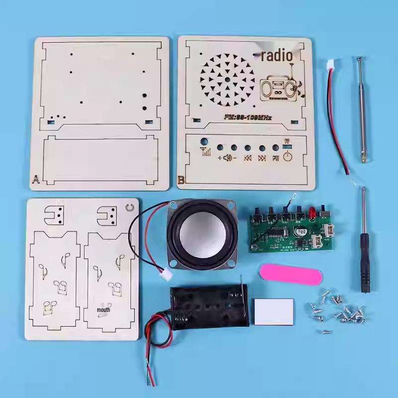 DIY Science Experiment Kits: Radios & Models for Kids' Gifts and Educational Projects