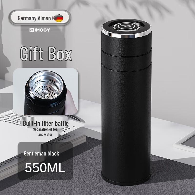 IMOGY MM828 Stainless Steel Thermos Mug with Tea Infuser