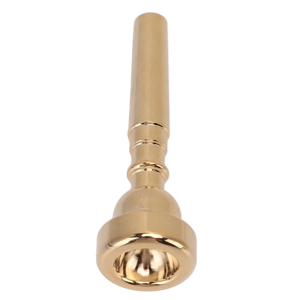 Trumpet Mouthpiece Professional Replacement for Beginners 5C Musical Instrument Accessories Gold