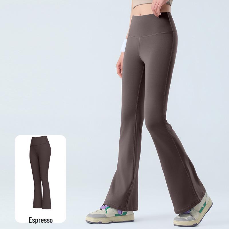Women's Summer Flared Yoga Pants - Slimming, Hip-Lifting, High Elastic Fitness Wear