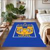 Anti‑Slip Crystal Velvet Floor Rug, Tigres Uanl Design Carpet for Indoor Living Bedroom Home Decoration