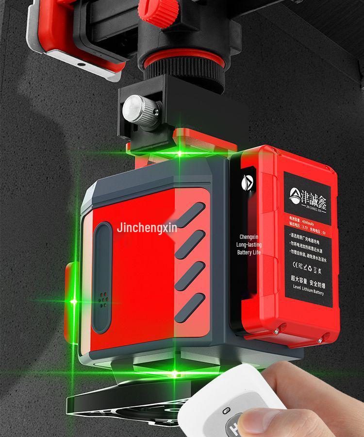 Anping Super Bright Infrared Green Laser Level: High Precision, Automatic Leveling with 8/12/16 Lines