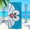 Towel Textile Bathrobe Beach CARTOON Quick-Drying Lightweight Portable D-doraemonS-ES Camping Swim Pool Travel