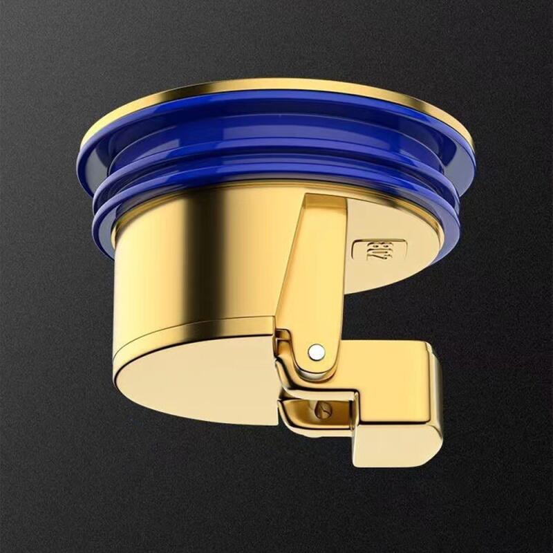 Odor-reducing Insect-blocking Volleyball Drain Trap 2-piece (brass)