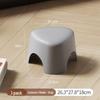 Geometric Triangle Plastic Stool
