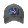 Hollow Knight Denim Fabric Cap Casual Baseball Caps Adjustable Hat Summer Unisex Baseball Hats