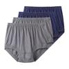 4pcs Big Size Underwear Men's L XL 2XL 3XL 4XL 5XL Briefs Large Underpants Middle-aged and elderly Cotton ComfortablePanties Male Shorts Knickers