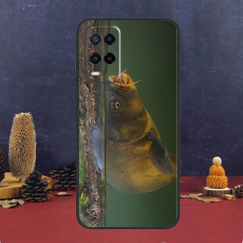 CARP FISH FISHING Case For Oppo A5 Pro A6 A15 A18 A38 A58 A78 A98 A54 A74 A94 A17 A57 A80 A60 A40 A16 A76 A96