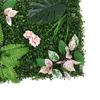 Green Artificial Plants Wall Carpet Decor Artificial Green Wall for Backyard