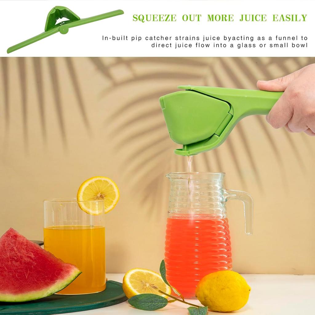 Manual Lemon Juicer – Easy-Squeeze Citrus Press for Fresh Juice, Compact Kitchen Gadget