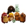 NewHoppers Plush Beaver Lizard Transforming Toy Figure