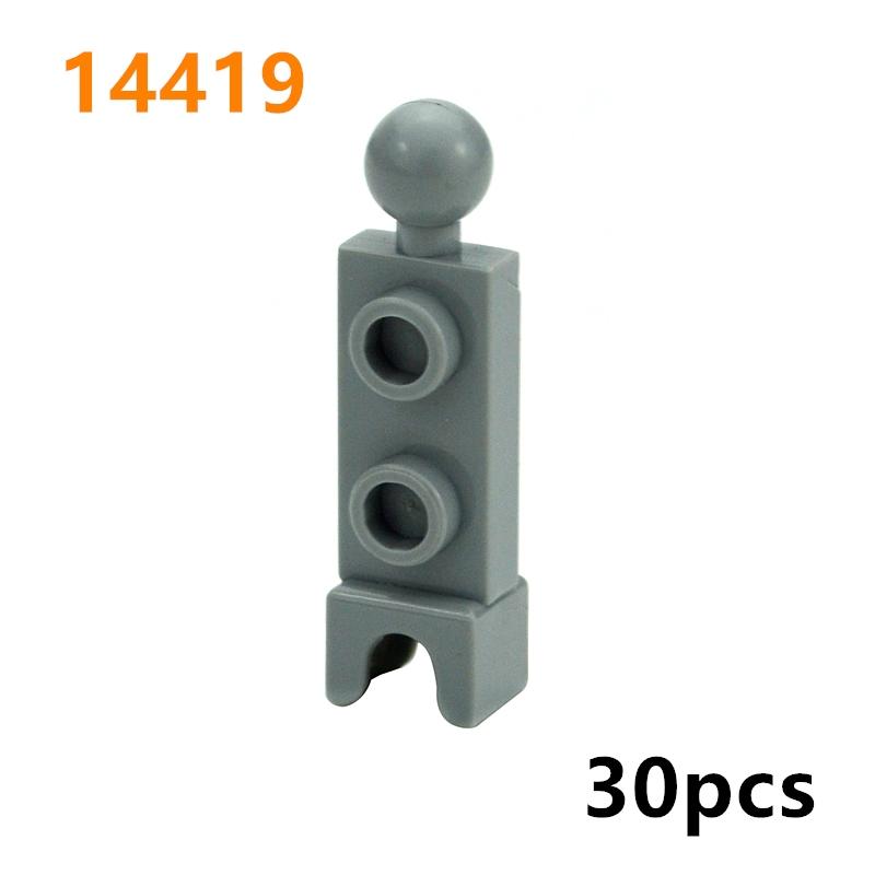 

MOC Technical Parts Building Blocks hole horizontal belt small ball base joint 14417 14418 14419 14704 22890 DIY Bricks Toys