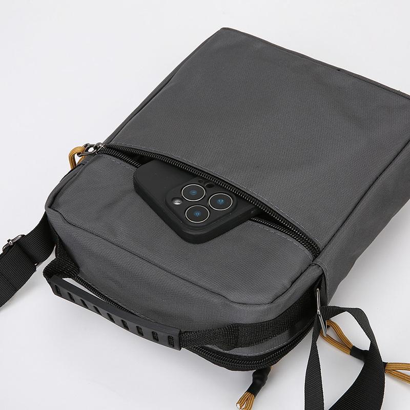 Pánská taška přes rameno Business volnočasová Velkokapacitní přenosná kabelka Vícevrstvá voděodolná Pánské crossbody tašky