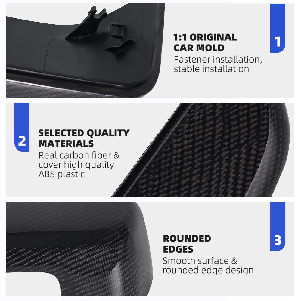 Chevrolet Silverado & GMC Sierra 19-23 Carbon Fiber Mirror Cover