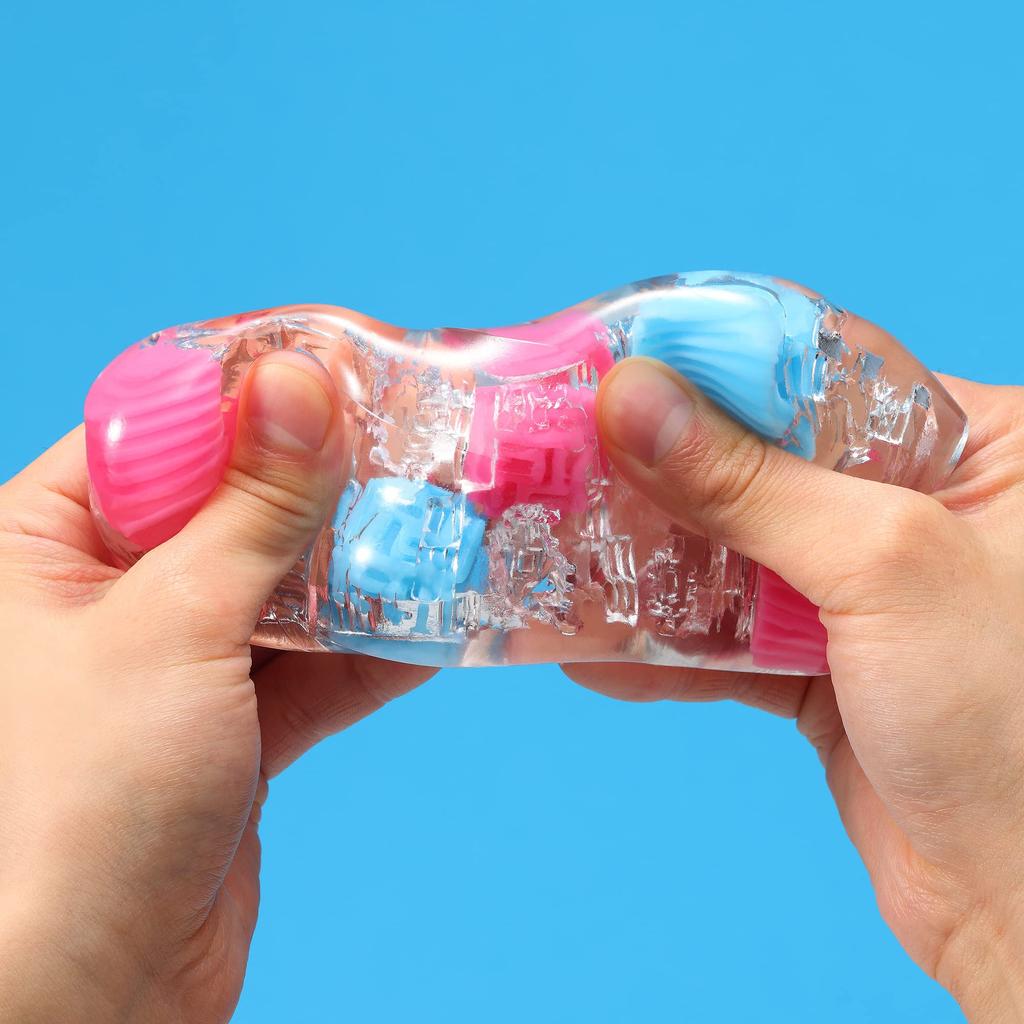 TENGA Bobble Crazy Cubes Bobble Crazy Cubes Repeating Type with Mini Lotion Translucent