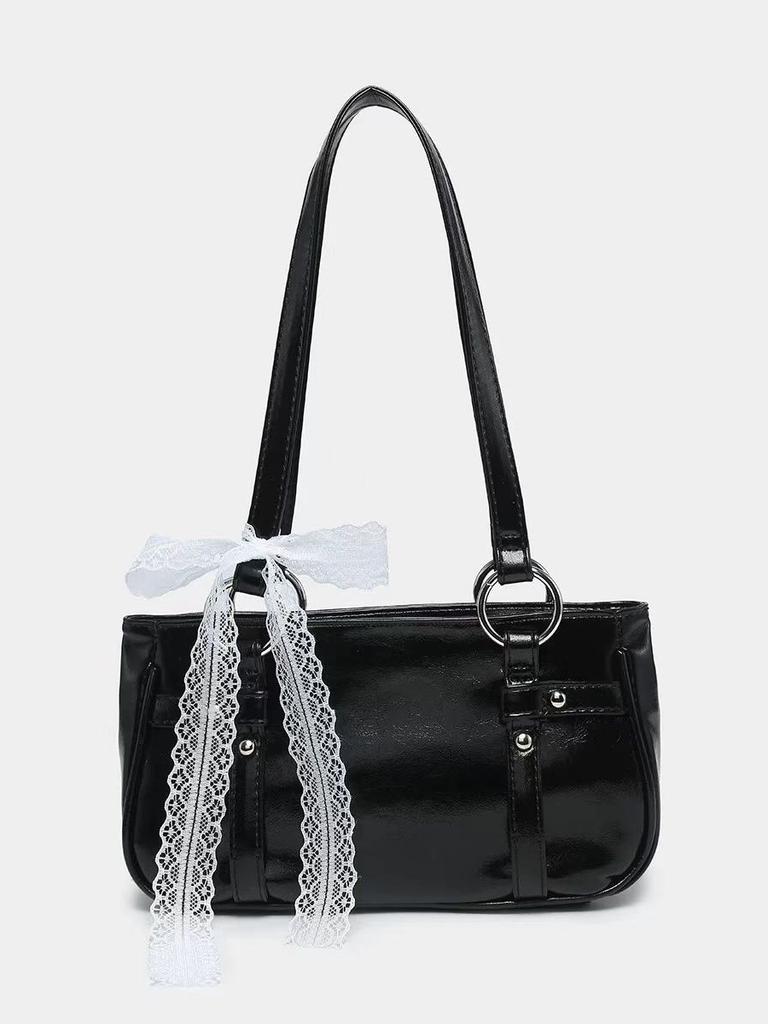 Cool niche new chain bag, locomotive armpit bag, high-end shoulder handbag.