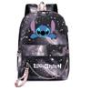 Cartoon Anime Printing Usb Stick Backpack Casual Middle School School Bag