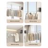 Home Retractable Clothesline Load-bearing Household Clothes String Space-Saving Clothes Drying Rack for Home