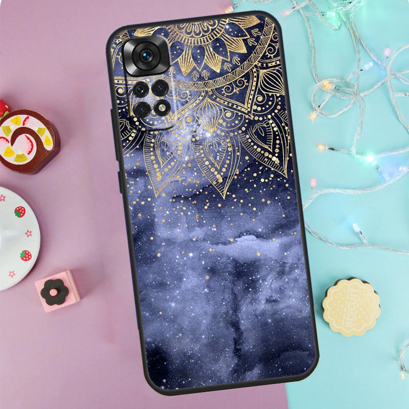 Mandala Mandala Case For Xiaomi Redmi Note 9 10 11 12 13 14 Pro 9S 10S 11S 12S Redmi 14C 10C 12C 13C Cover