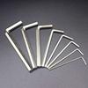 8Pcs Metric Hex Wrench Set For Motorcycles Bicycles Allen L Wrench Allen Key Short Arm Tool Set Bicycle Repair Tools
