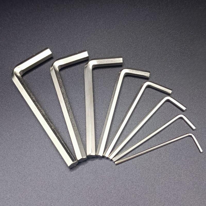 8Pcs Metric Hex Wrench Set For Motorcycles Bicycles Allen L Wrench Allen Key Short Arm Tool Set Bicycle Repair Tools