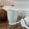 Kreative Hängende Cerc Tassen Große Kapazität Kaffeetassen Einfache Hotel Teetassen Paar Wasserbecher Einzelner Henkel Design
