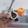 1 Set Guitar Mini Guitar Pick Storage Box 1/12 Dollhouse Miniature Decorative Props For Music Scenes Doll Accessories Toys