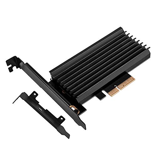Silverstone Beleuchtete M.2 NVMe SSD Erweiterungs-PCIe x4-Adapterkarte mit adressierbarer RGB-Unterstützung (SST-ECM24-ARGB)