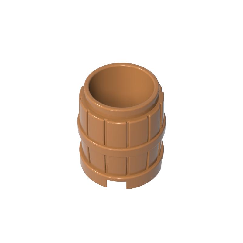 

Gobricks 10PCS 2489 Bricks Barrel 2 x 2 x 2 Parts Compatible MOC Building Block Adult Kids DIY Educational Creative Gift Toy 2489 10pcs