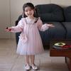 Autumn 2025 Girls' Princess Embroidered Dress with Bag – Fashionable Mesh Puffy Skirt