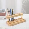 Solid Wood Pen and Gadget Holder - Multifunctional Desktop Organizer