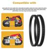 2 Pack 650721-00 Bandsaw Tires Belt Band Saw Rubber Tires Belt for 514002079 A02807 DCS374 DWM120