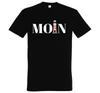 Youth Designz Herren T-Shirt MOIN Leuchtturm Logo Hafen Hamburg Anker Spruch Spaß