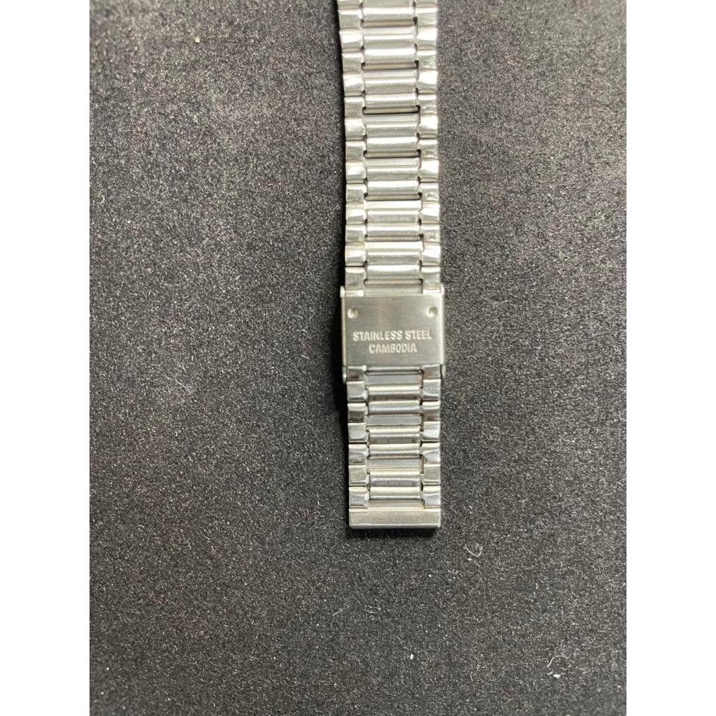 Used CASIO digital watch silver